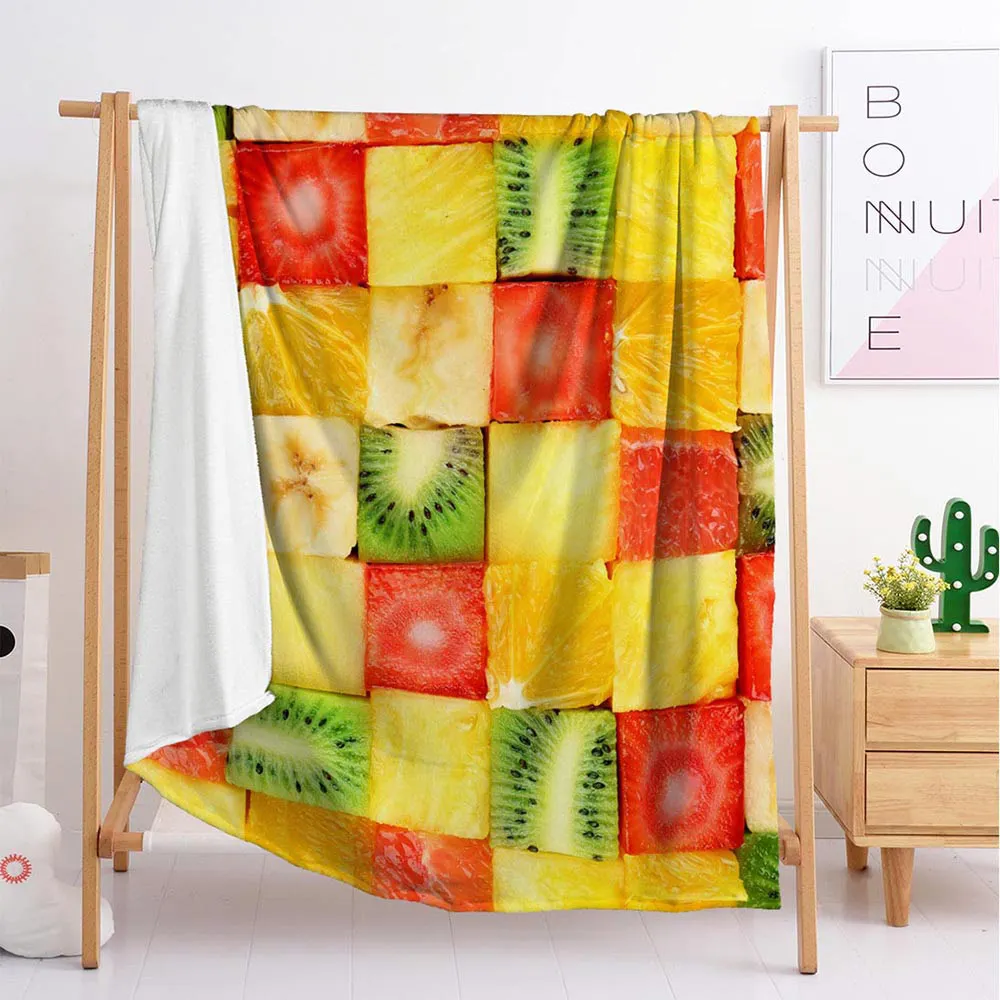 

Macaroon summer custom photo fuzzy pink blanket for bed weighted tapestry luxury pink mexican throw blanket