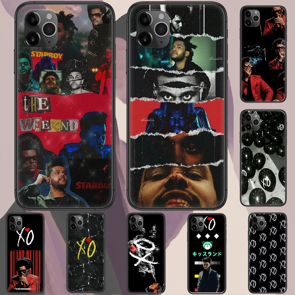 Чехол для телефона Rapper The Weeknd чехол iphone 5 5s se 2 6 6s 7 8 12 mini plus X XS XR 11 PRO MAX черный