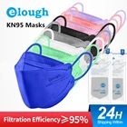 Elough FFP2 маска для рыбы ffp2 маска KN95 маска kf94маска цвета FPP2 одобренный KN95 респиратор многоразовый mascherine