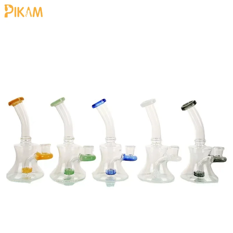 

Handmade Style Glass Vase Creative Unique Desktop Pattern Glass Container Family Wedding Decoration Set Borosilicate Toy Gifts