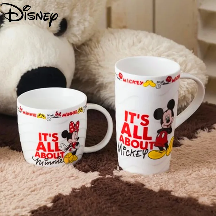 

Disney Cartoon Micini Drinking Cup Creative Cup Milk Cup Couple Pair Cup Ceramic Cup Fashion Coffee Cup