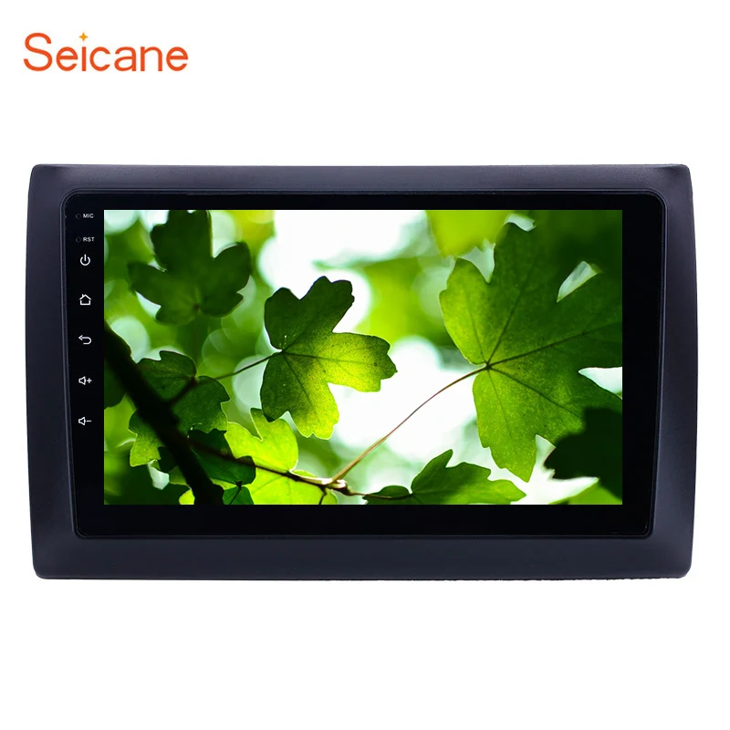 Seicane Android 8,1 9 дюймов, автомобильный, мультимедийный плеер для 2010 Fiat Stilo gps HD сенсорный экран автомобильный Радио Поддержка OBD2 SWC Carplay DVR