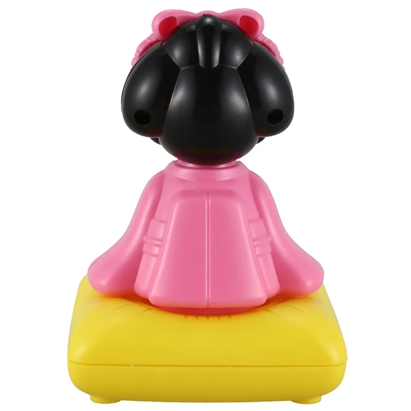 Игрушечная фигурка на солнечной батарее японское кимоно Майко Гейша-розовый |