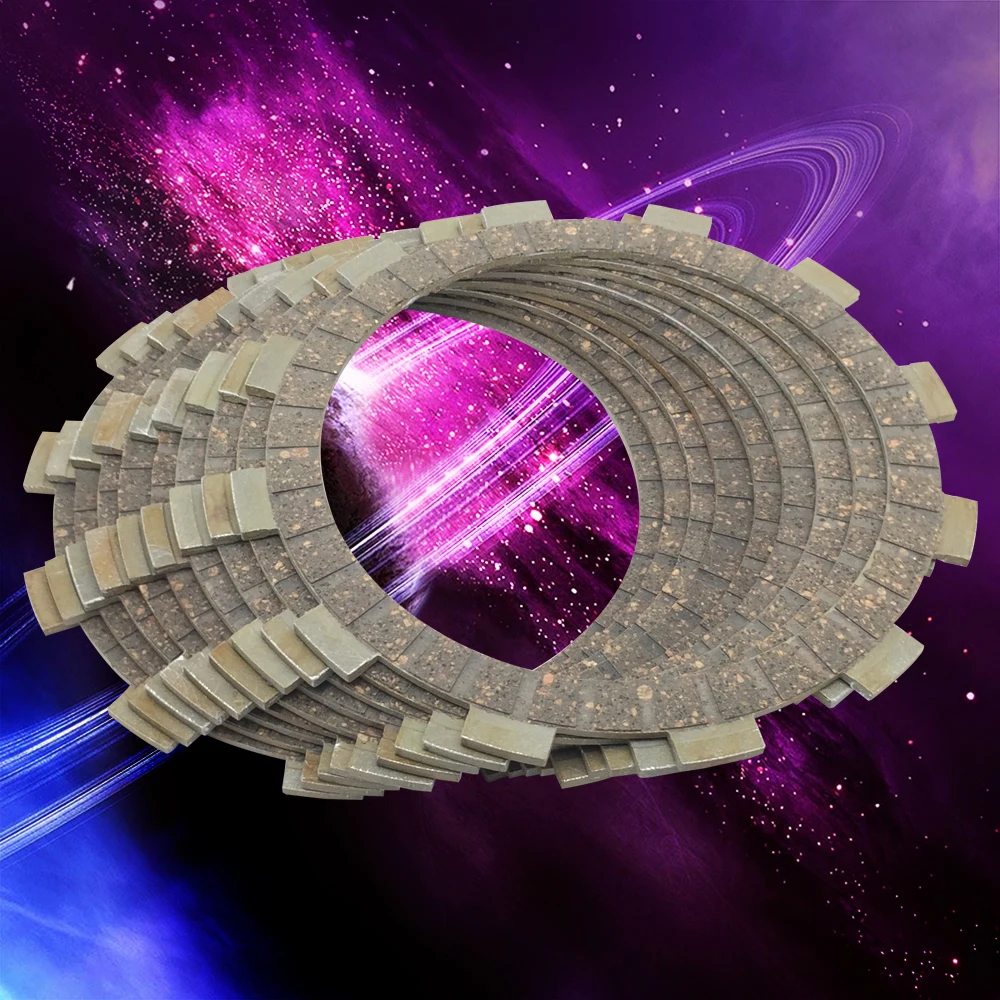 

9pc LOPOR Motorcycle Engines Friction Clutch Plates For Yamaha YZ250FX 2015-2017 YZ250F 2001-2018 WR250F 2001-2018