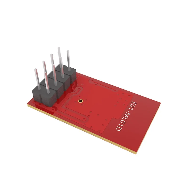 Радиоприемник E01-ML01D nRF24L01P 2 4 ГГц SPI nRF24L01 модуль SMD беспроводной приемник 10 шт. |