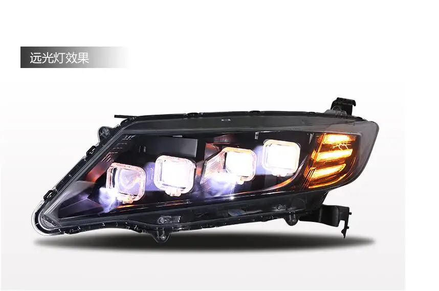Автомобильный бупмер головной свет для Honda City фары Cruiser автомобильные аксессуары все светодиодный противотуманные фары