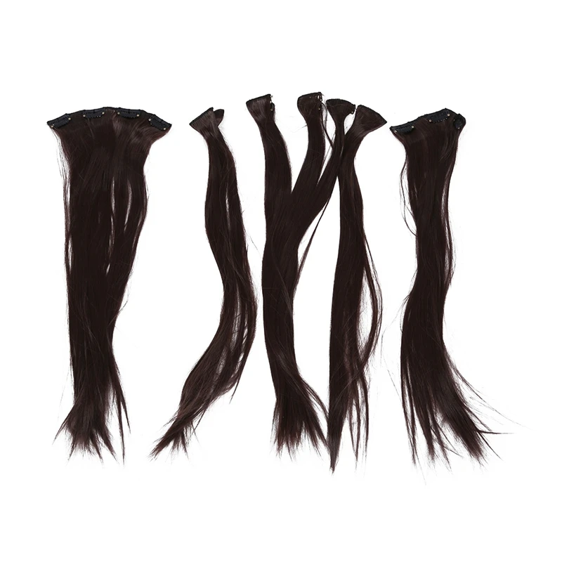 8x20 &quotзаколка для наращивания искусственные волосы интеграции утолщение волос #4