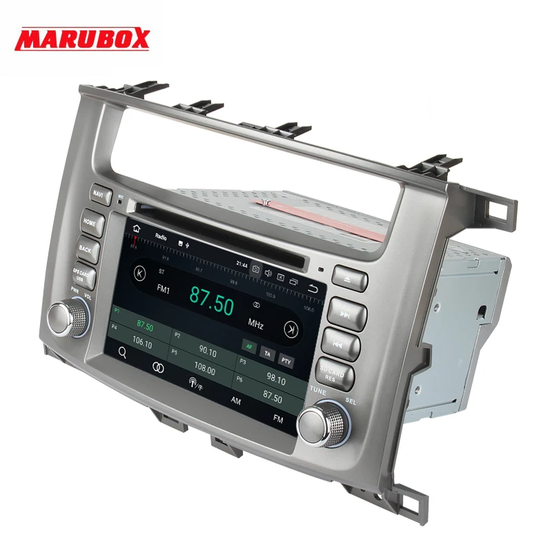 Marubox 7A112PX5 DSP 64ГБ Штатная магнитола для Toyota Land Cruiser Головное устройство 2002 2007