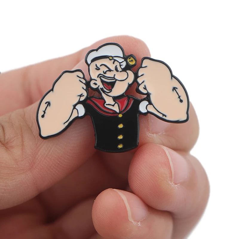 Мультфильм Человек цинкового сплава шпильки для детей рубашка сумка Одежда