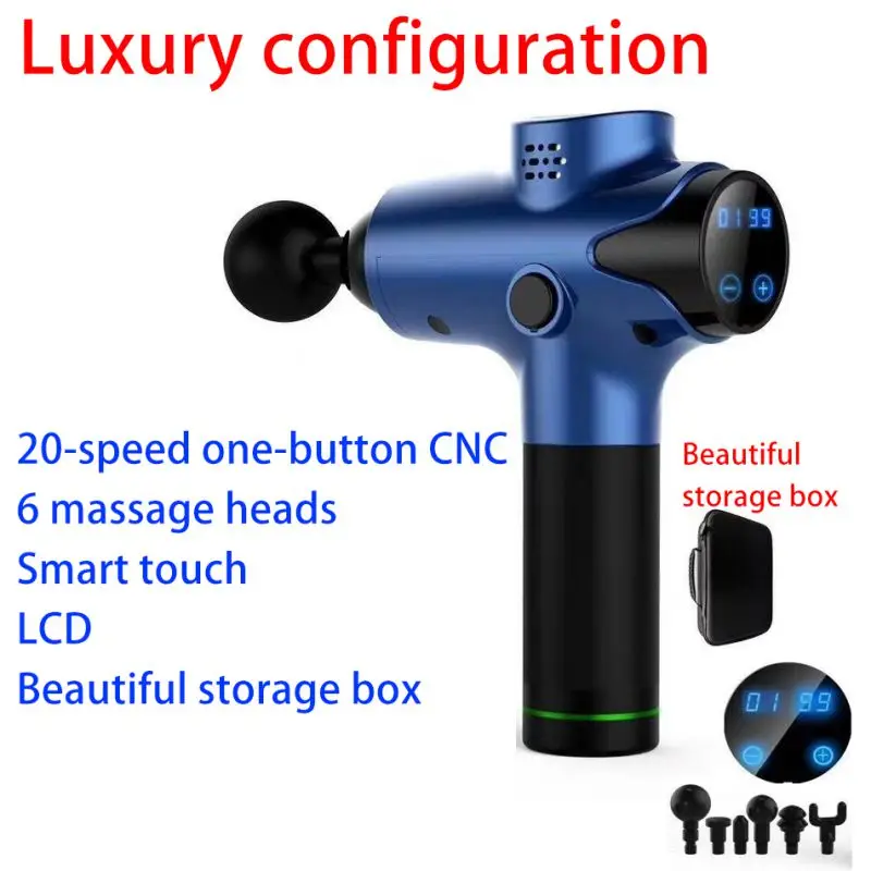 저렴한 휴대용 체육관 피트니스 근막 총 바디 릴랙싱 마사지 기계 근육 훈련 릴렉스 통합 장비 남성 여성 # *