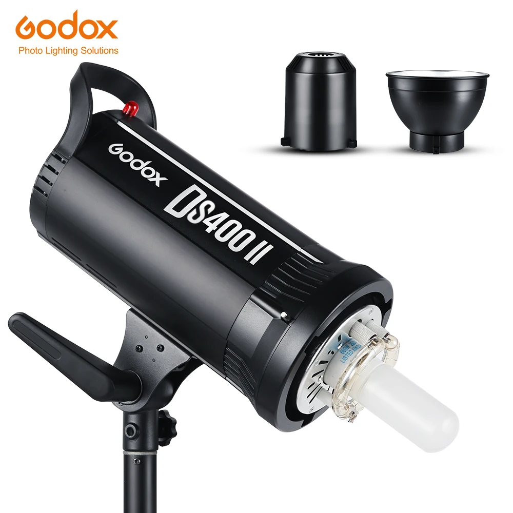 Студийная Вспышка Godox DS400II 400 Вт GN76 Bowens|Фотовспышки| |