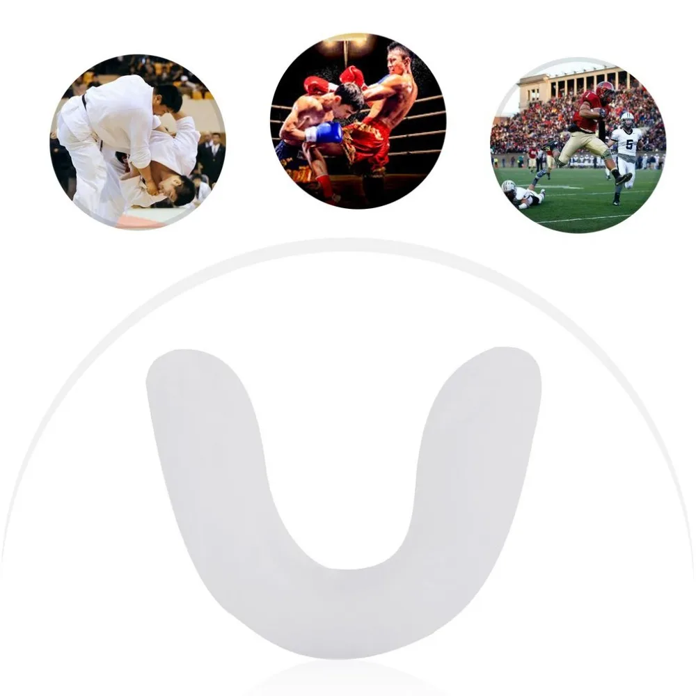 Профессиональная защита рта для взрослых мягкая из ЭВА карате баскетбола