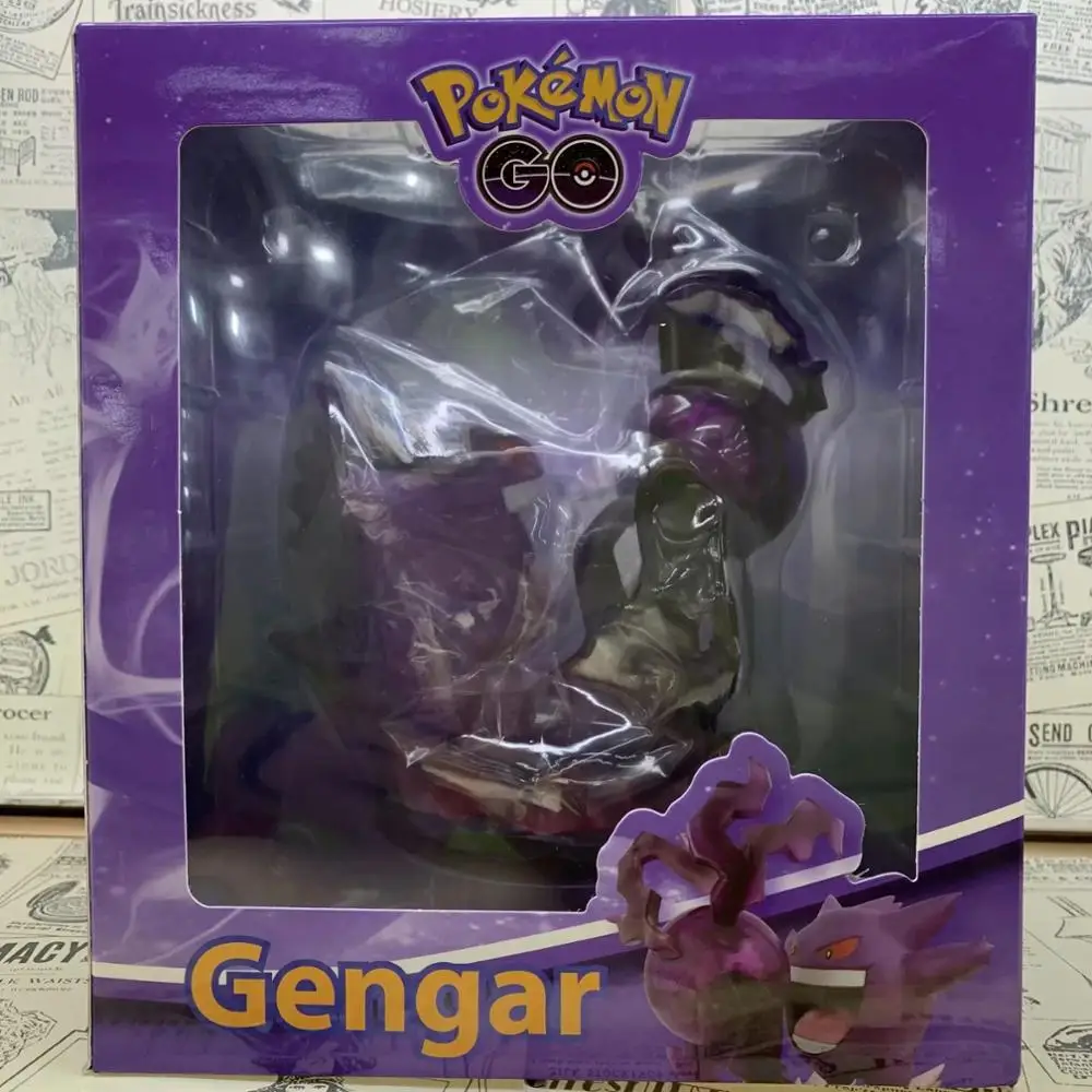 Takara tomy pokemon GO Gengar Garage наборы ПВХ Аниме фигурки Монстры окружающие игрушки подарки