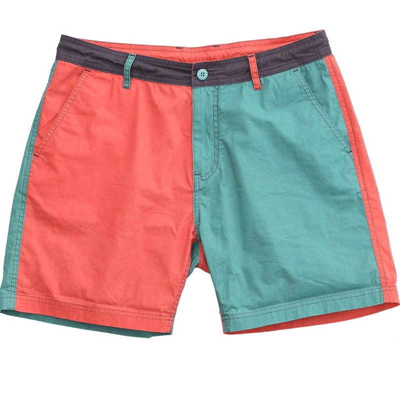 Мужские повседневные шорты SIMWOOD пляжные контрастной расцветки Лоскутные размера