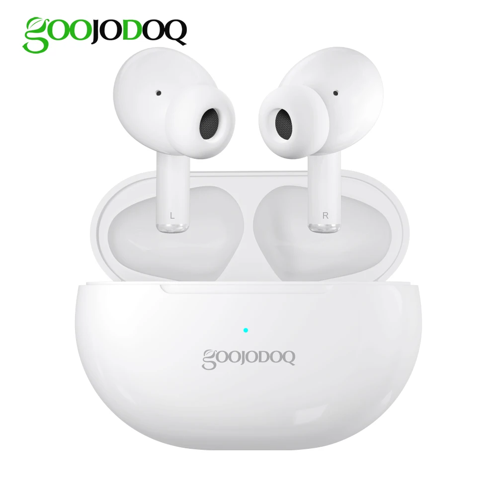 Беспроводной Bluetooth наушники с зарядки чехол GOOJODOQ Hi Fi стерео IPX5 вкладыши TWS