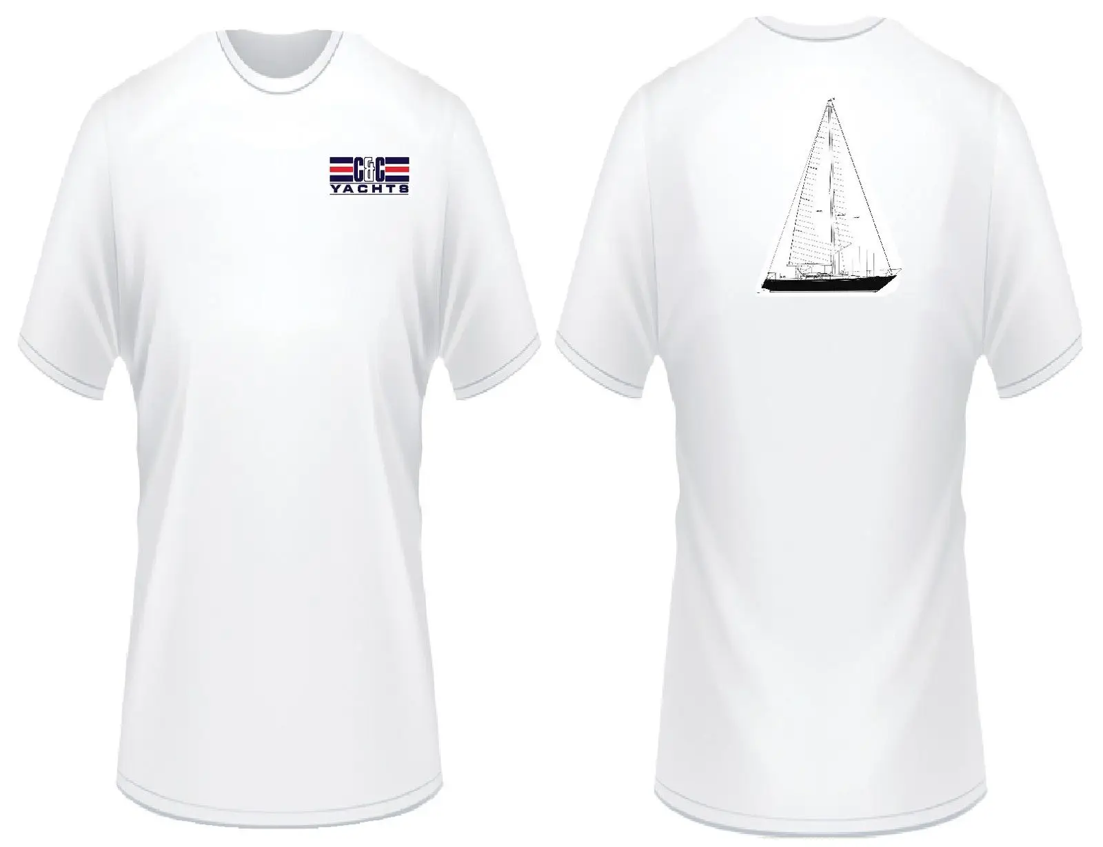 

2019 New Summer Tee Shirt C&C 38 Sailboat T-Shirt Cool T-shirt