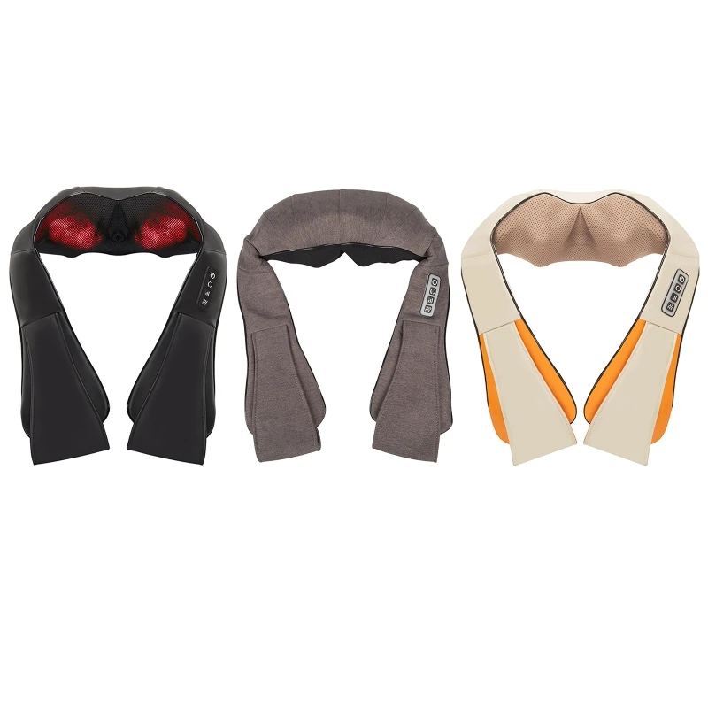 

Back Neck Massager Foot with Heated Deep kneading Massage Suitable for Neck Back Shoulders