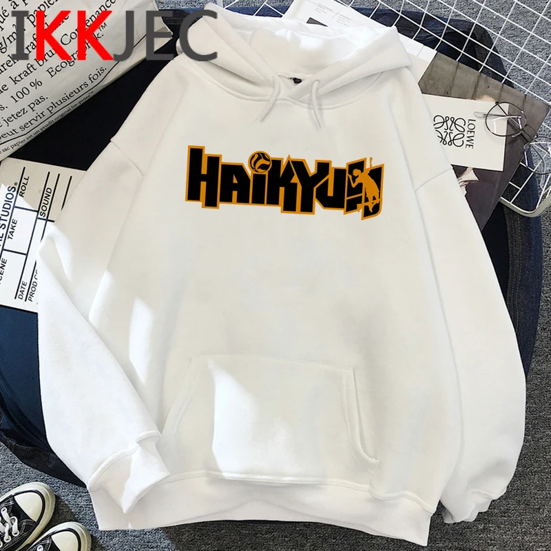 Толстовка Haikyuu мужская с забавным мультяшным уличная одежда японскими