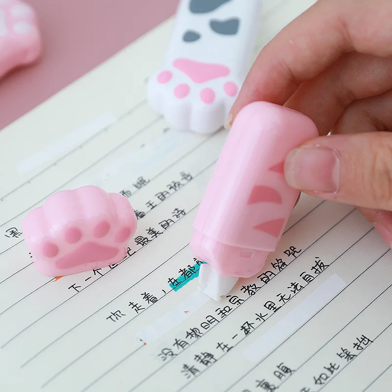 6 м милый кот коготь коррекция лента Kawaii корейский Канцтовары портативный