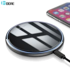 DCAE 10 Вт Qi Беспроводное зарядное устройство для iPhone 13 12 11 Pro XS XR 8 Mirror QC 3,0 Быстрая зарядка Pad для Samsung S21 S20 S10 Note 20 10