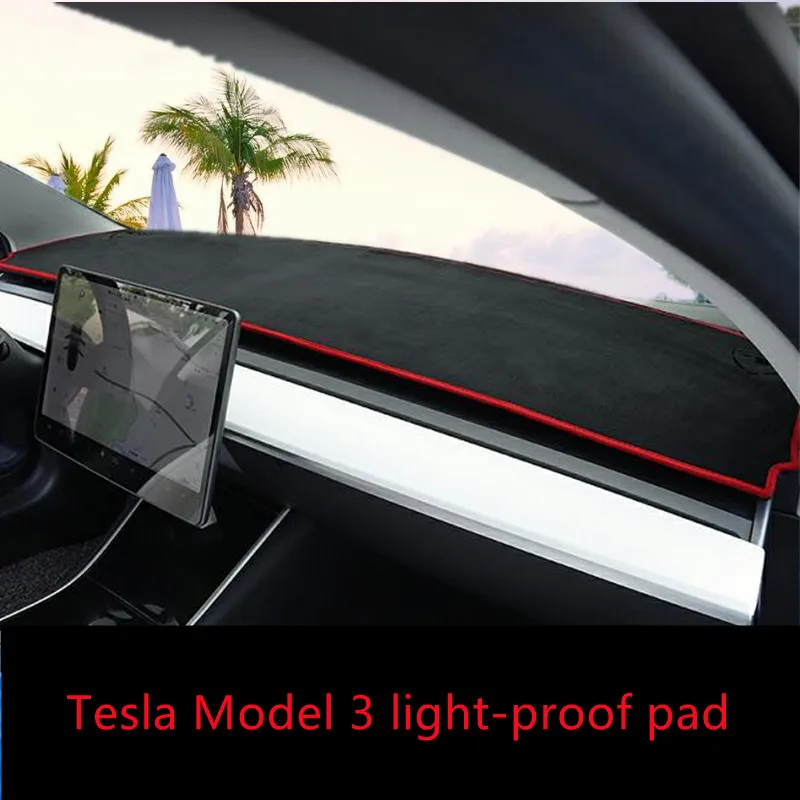 

Для приборной панели Tesla Model3, подставка для заднего стекла, светящаяся, Модифицированная центральная консоль, защита от солнца, Антивозраст...