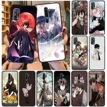 Anime Bungou Stray Dogs Dazai Osamu Bag Fundas Case For Oppo A52 A53 Silicone Soft TPU Black Cover For Oppo A9 2020 Luxury Shell