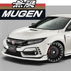 3D алюминиевая городская эмблема turbo Mugen POWER, хромированный логотип, задний значок, наклейка на багажник автомобиля, Стайлинг для Honda Civic Accord CRV NSX FN2