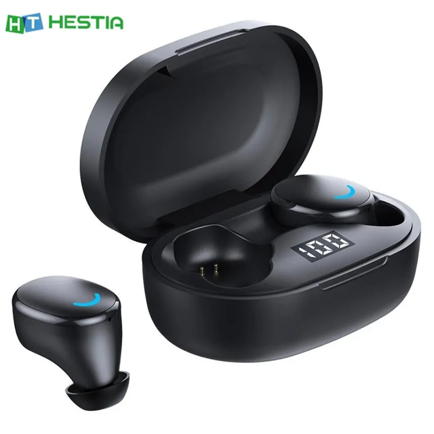 Bluetooth наушники S16 с сенсорным управлением черные Стерео Динамические мини BL5.0