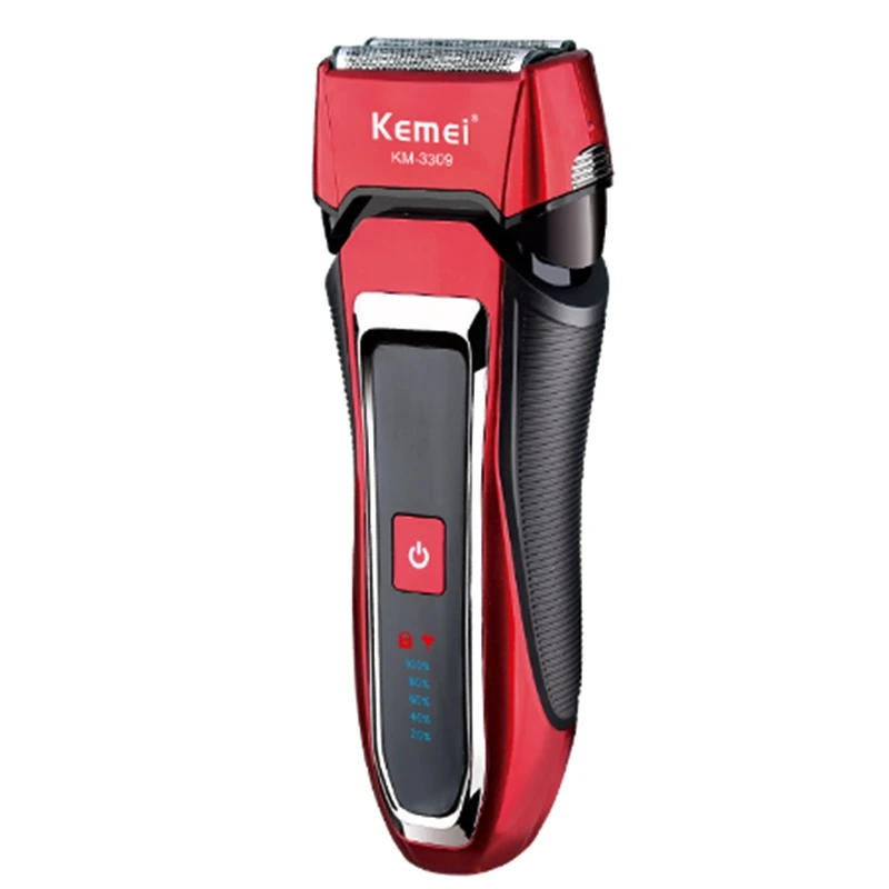 

Professional 3 blade shaver rechargeable electric shaver for men 3D washable electric Razor wet dry face beard shaving machine