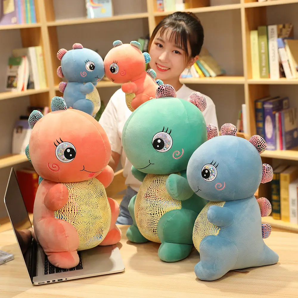 

Маленький динозавр, милая плюшевая игрушка, набивные животные, плюшевые игрушки, кавайная мягкая плюшевая хлопковая Подушка для детей