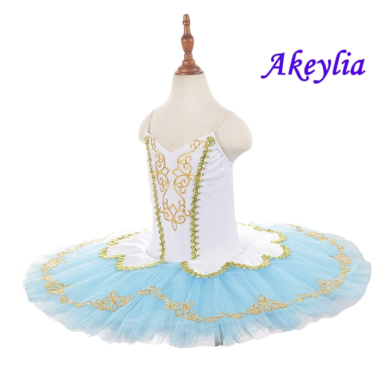 Профессиональные балетные пачки для взрослых цвет синий белый Le Corsaire