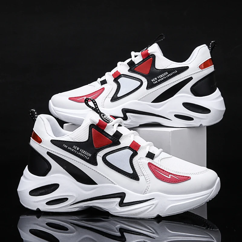 Высокие мужские кроссовки Мужская обувь для бега спортивная взрослых уличные