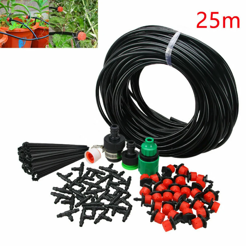 30 шт. Регулируемая капельница красный микро капельное орошение полив для защиты