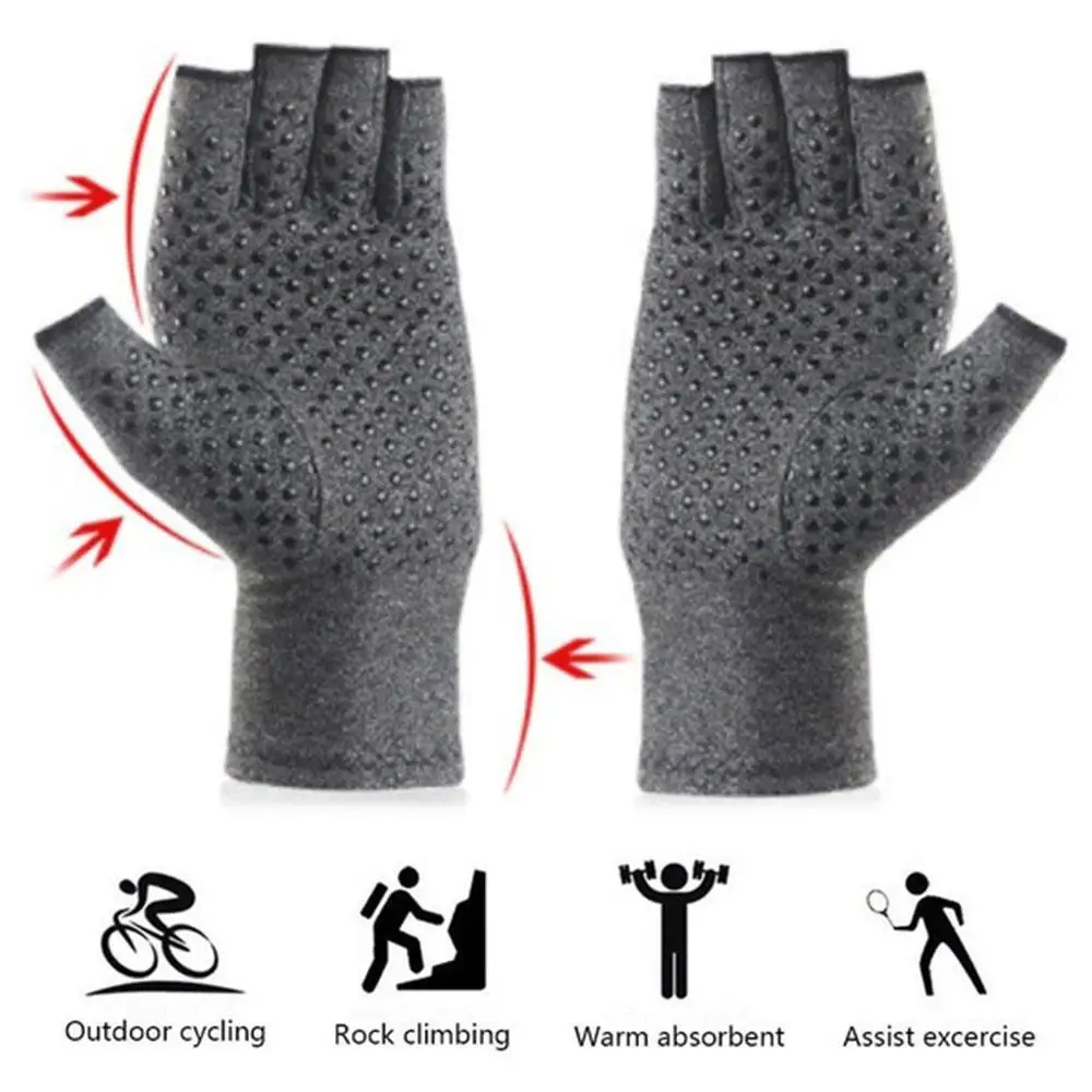 Перчатки для реабилитации при артрите спортивные перчатки без пальцев 3 размера |