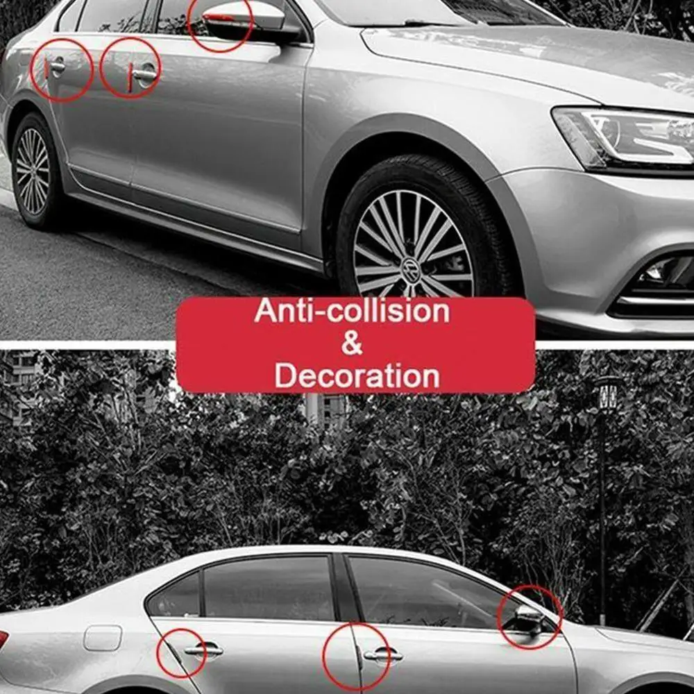 Автомобильная защита для двери углов буферная отделка молдинговая защитная