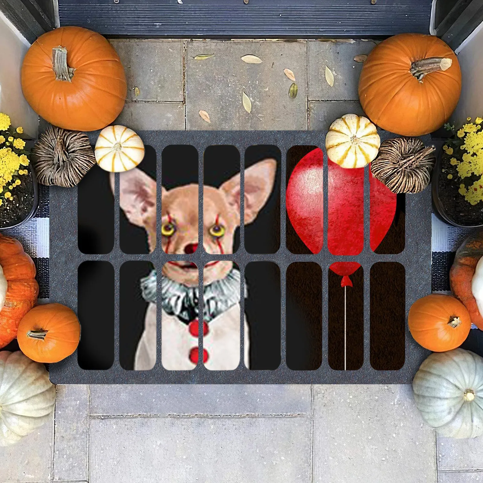 Хэллоуин ужас прочный коврик для входной двери в спальню домашний Коврик