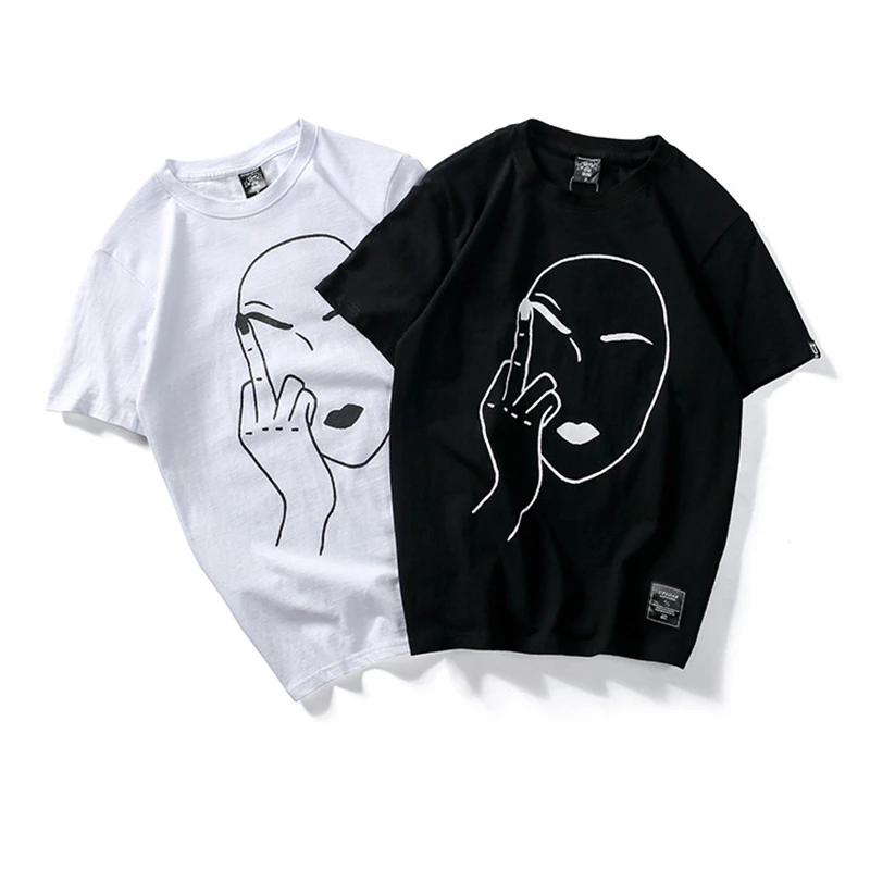Летние мужские футболки уличная одежда Харадзюку футболка с принтом Мадонны