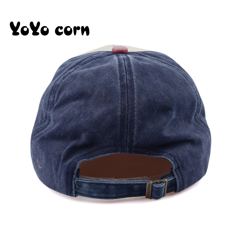 YOYOCORN, Весенняя хлопковая бейсболка, бейсболка, летняя кепка, хип-хоп облегающая Кепка, головные уборы для мужчин и женщин, разноцветные