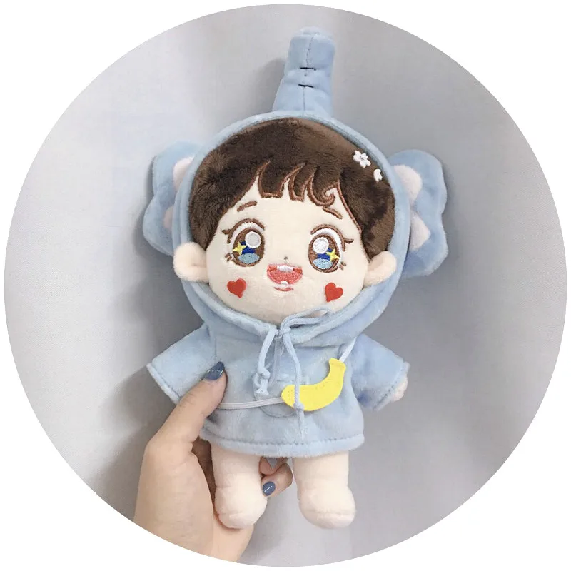 [MYKPOP] Одежда и аксессуары для кукол KPOP: свитер с капюшоном со слоном + банан