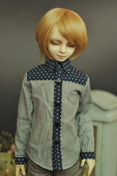 

1/6 1/4 1/3 BJD clothes Stitching Long sleeve shirt for BJD/SD YOSD MSD SD13 SSDF ID72 HID strong Uncle doll accessories C0072