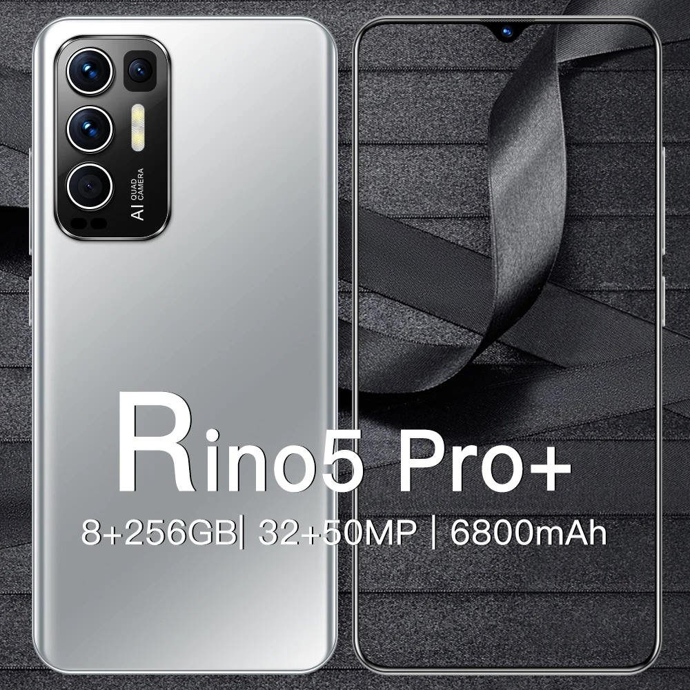 

Galay Rino5 Pro+ 6.7Inch 8GB+256GB Smartphone Unlock 6800mAh Global Version 4G/5G Mobile Phone Celulares Cellphone Android11