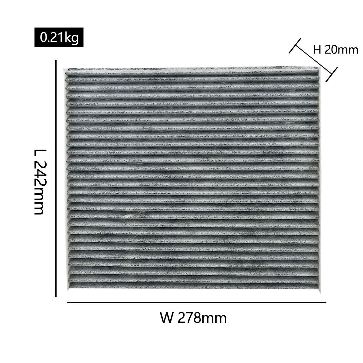 Автомобильный салонный фильтр для DONGNAN (SOUEAST) DX7 закрытого внедорожника 2015/07-C23A 803100
