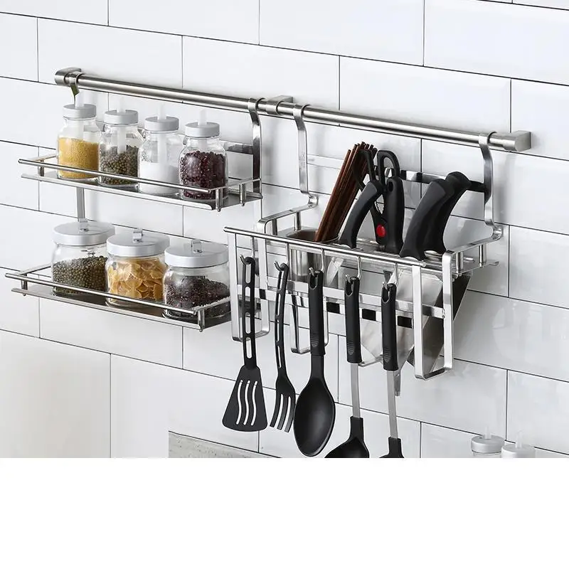 Аксессуары для кухни органайзер холодильника кухонная полка из нержавеющей