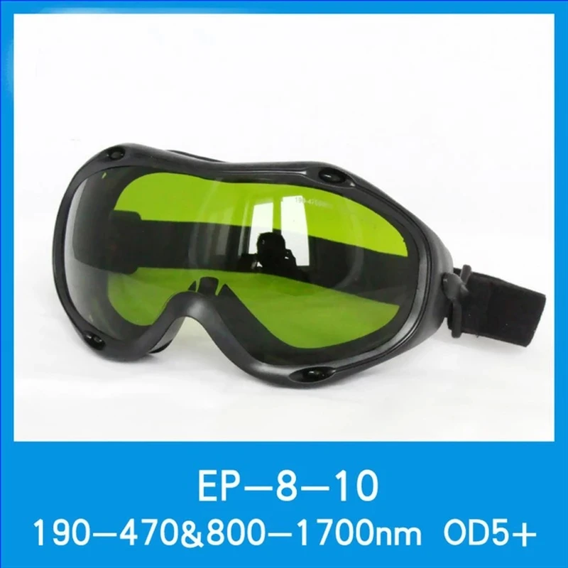 

Eagle Pair OD5+ EP-8-10 190-470nm&800-1700nm Wide Spectrum Continuous Absorption Laser Protective Safety Glasses Goggles