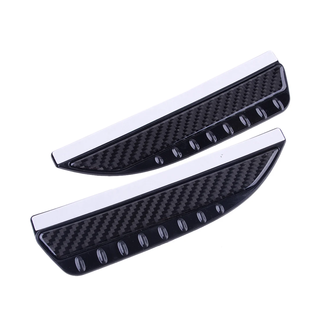 

1 пара, универсальные автомобильные накладки на зеркало заднего вида из углеродного волокна