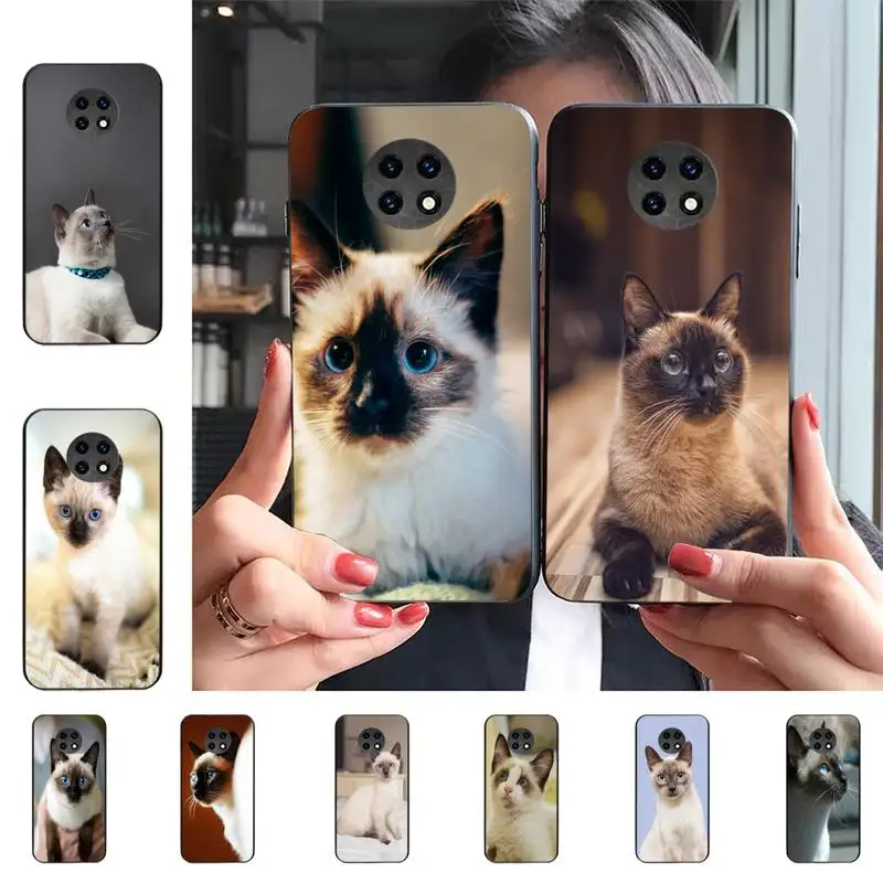 

Siamese cat Phone Case For Redmi 9 5 S2 K30pro Silicone Fundas for Redmi 8 7 7A note 5 5A Capa
