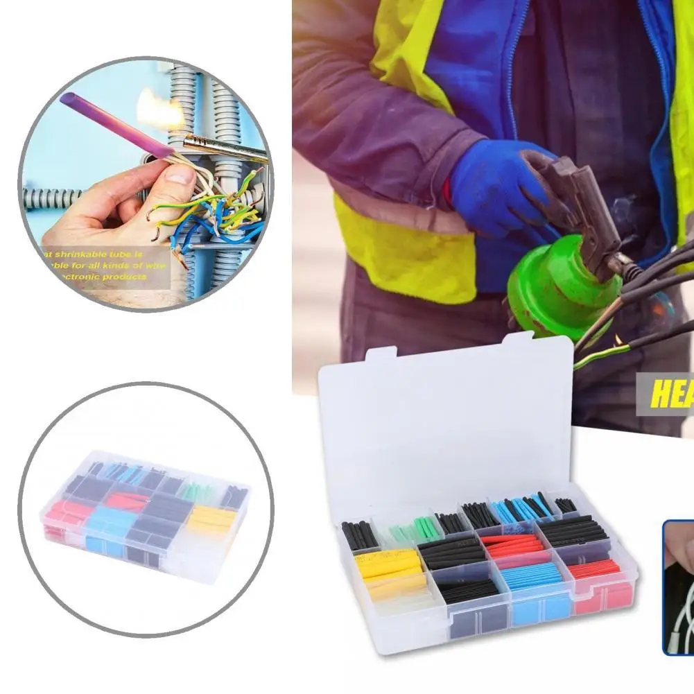 

Durable 38mm/45mm Professional Wear-resistant Heat Shrink Tube Kit for Charging Cable