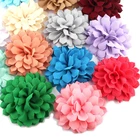 Цветок для волос, 10,5 см, 4,2 дюйма, 10 шт.