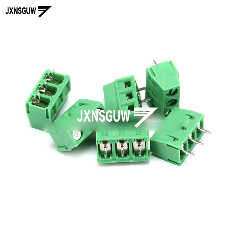 

10pcsTerminals KF127 2P 3P spacing 5.0MM Can be spliced screw type 300V/10A
