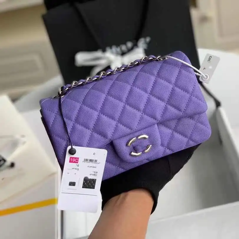 

2020 Luxury Bag Classic Designer High Quality Leather Mini CF Women's Shoulder Bag Chain Top Quality